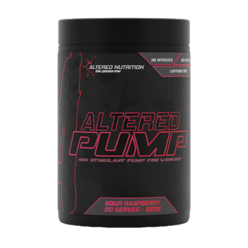 Altered Nutrition Altered Pump