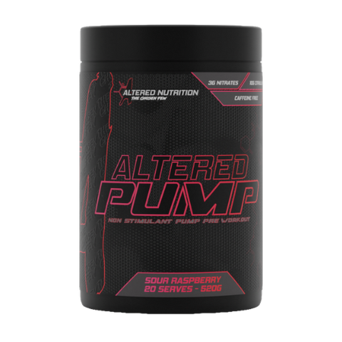 Altered Nutrition Altered Pump