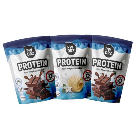 PWDRZ Protein Triple Pack 105 Serves