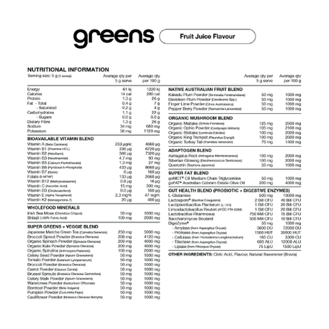 Switch Nutrition Greens