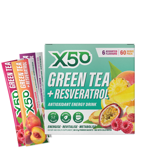Green Tea X50 + Resveratrol
