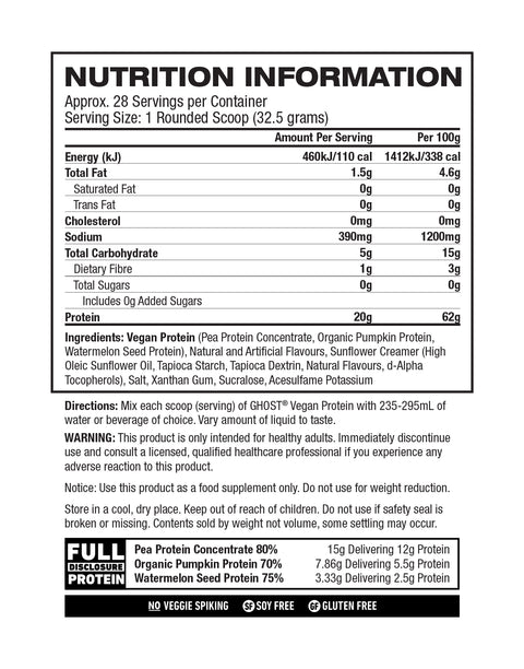 Ghost Vegan Protein