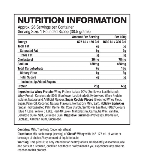 Ghost Whey Protein