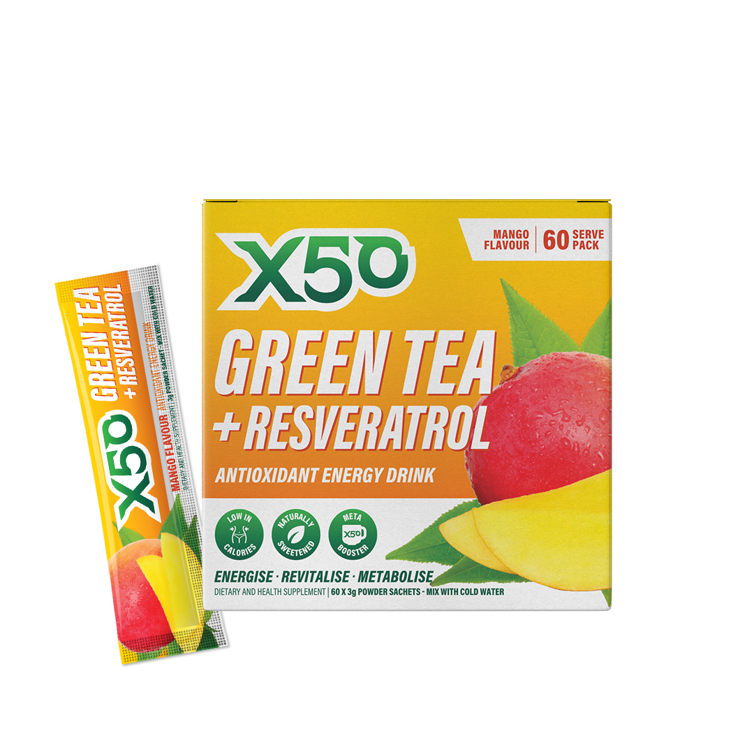 Green Tea X50 + Resveratrol
