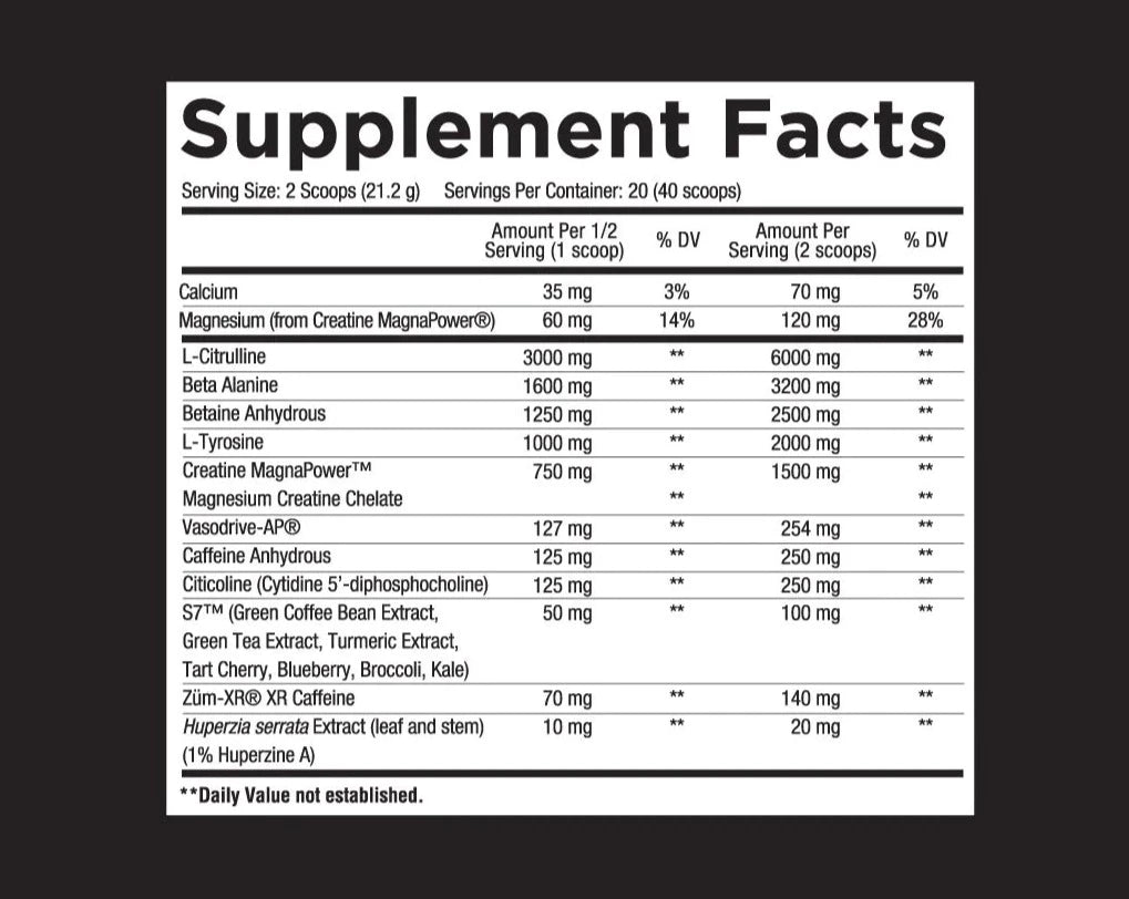 Core FURY Pre Workout SuppsHQ